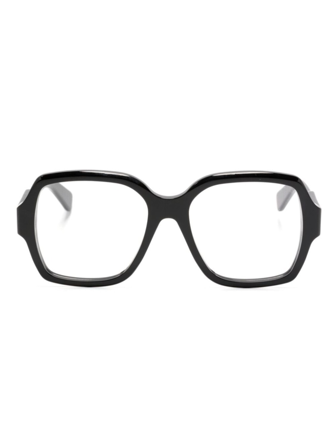 

Chloé Eyewear очки в квадратной оправе с логотипом, черный