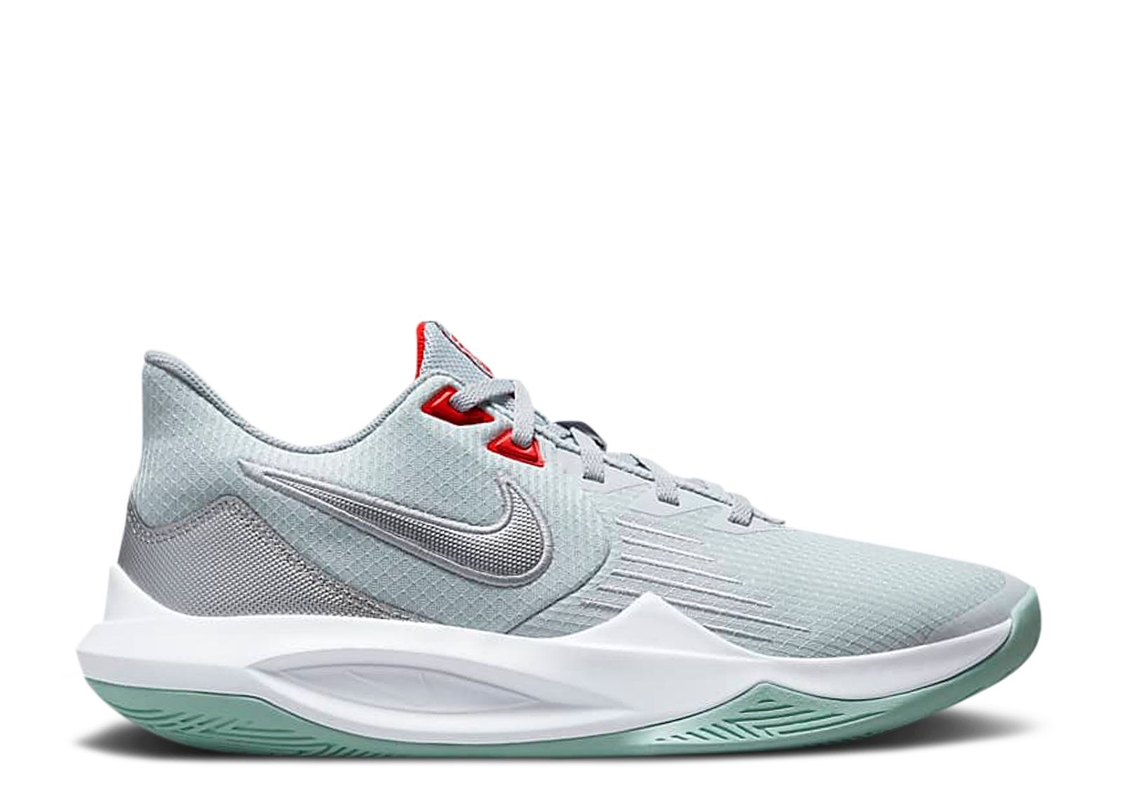 Кроссовки Nike Precision 5 'Pure Platinum Metallic Silver', серый