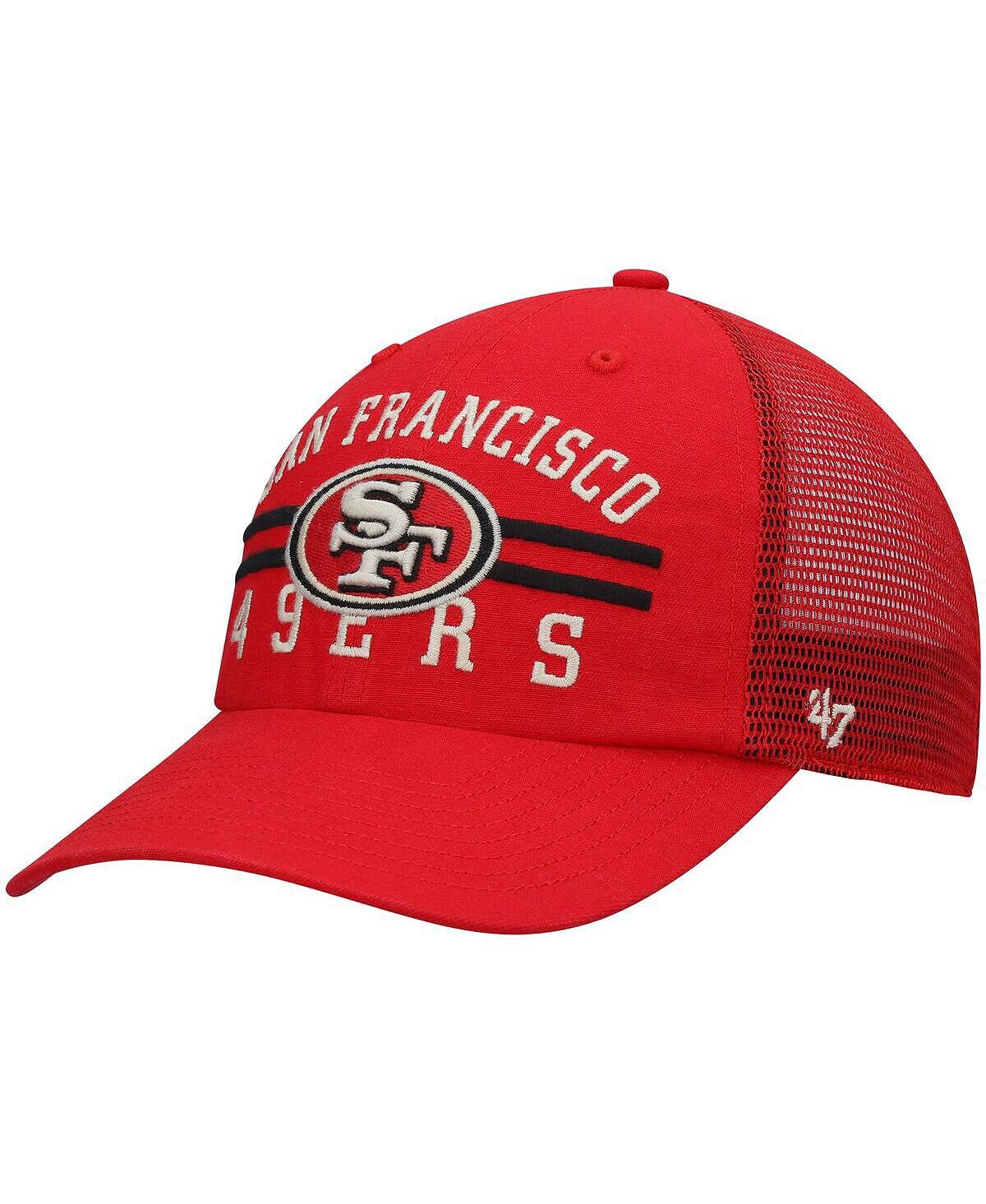

Мужская кепка Snapback Highpoint Trucker Clean Up '47 Scarlet San Francisco 49ers '47 Brand
