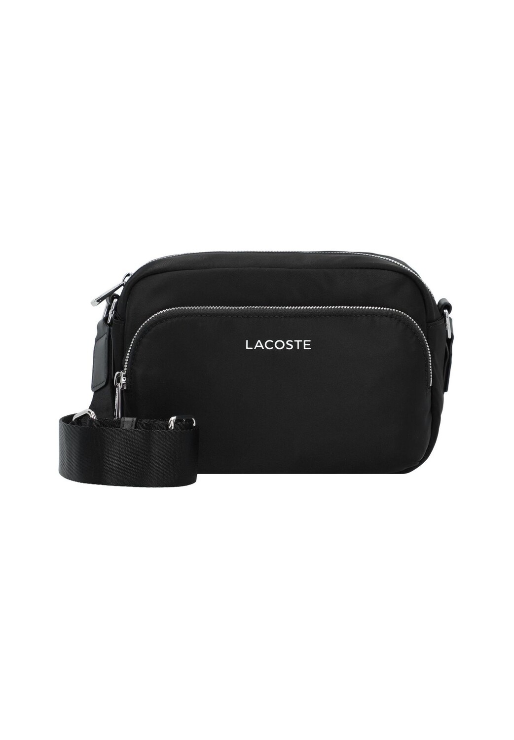 

Сумка через плечо Active из нейлона 22 см LACOSTE, цвет Noir