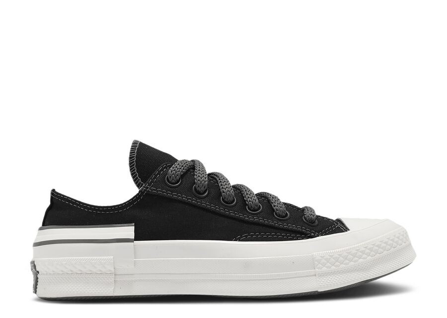 

Кроссовки Converse Chuck 70 Hacked Heel Low, черный/белый