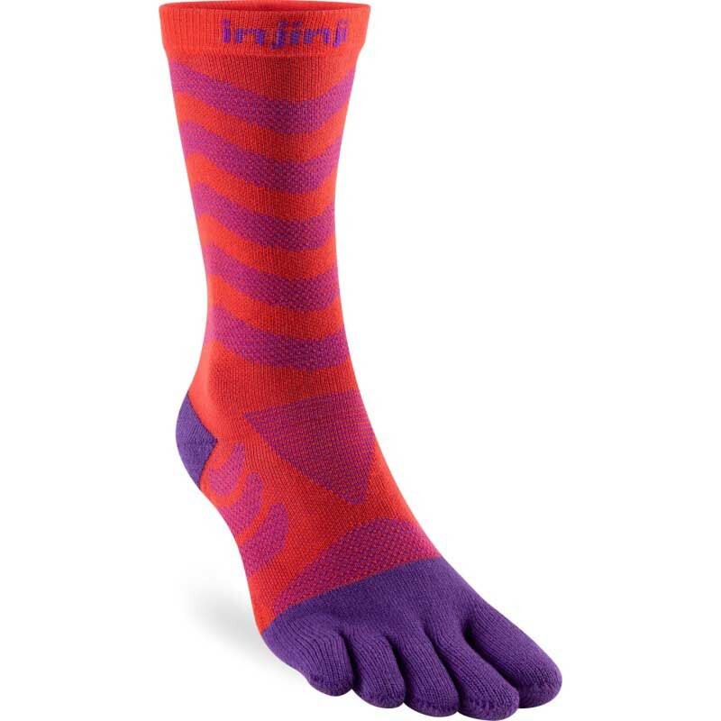 

Носки Injinji Ultra Run Crew, фиолетовый