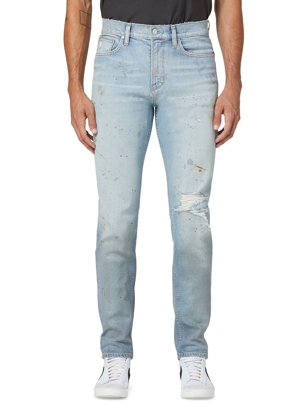 

Джинсы скинни Аксель Hudson Jeans, серый