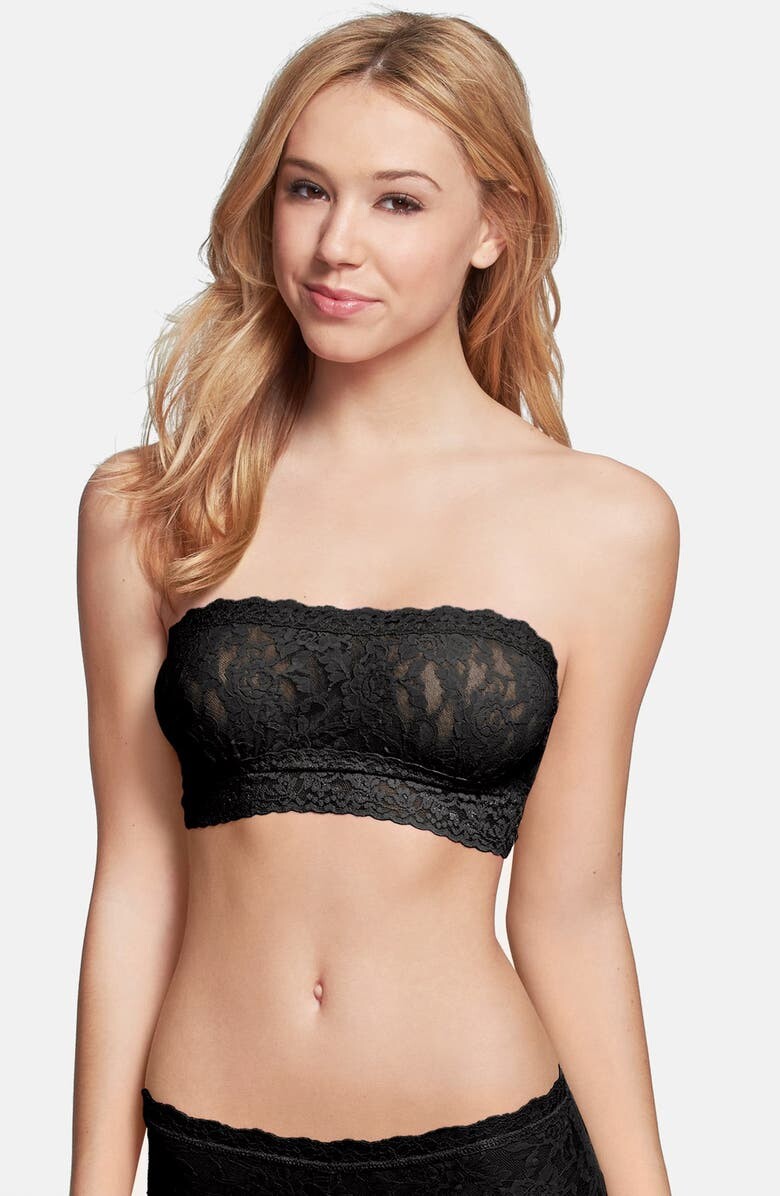 

Бюстгальтер-бандо Signature Lace HANKY PANKY, черный