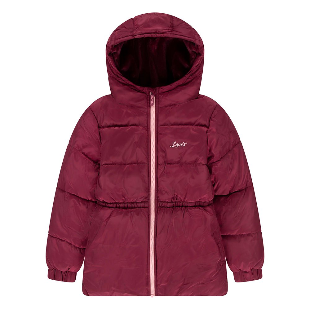 цена Куртка Levi´s Color Block Puffer, фиолетовый