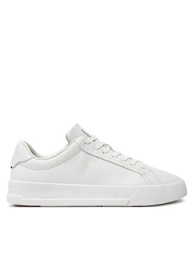 

Кроссовки Tommy Hilfiger Th Court Best Leather, экрю