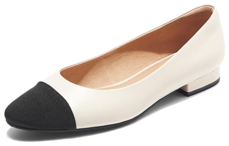 

Туфли женские повседневные Women's Casual Shoes Women's Low-Top Pt'Son, цвет Off White Black