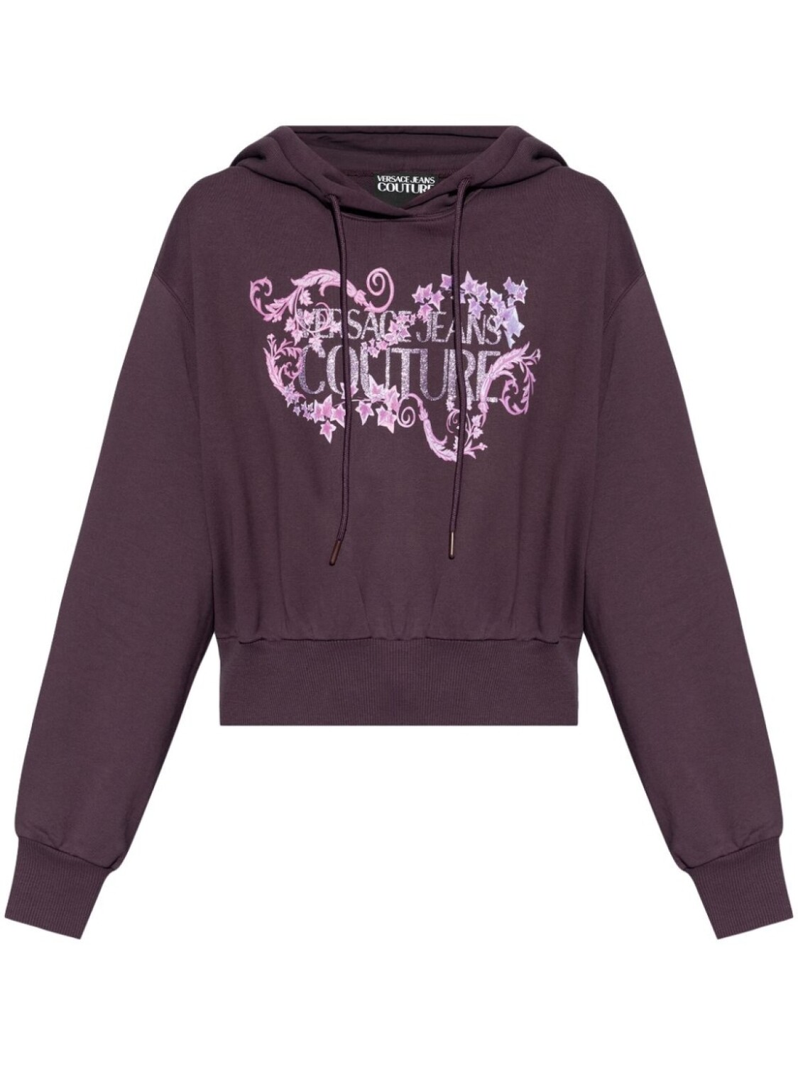 

Versace Jeans Couture хлопковая толстовка с логотипом, фиолетовый