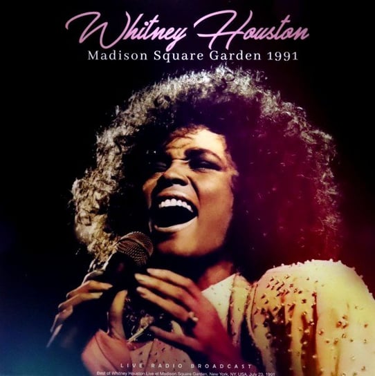 Виниловая пластинка Houston Whitney - Whitney Houston: Madison Square Garden 1991 whitney houston whitney houston whitney houston