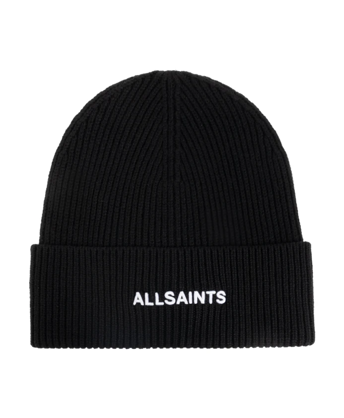

Кепка с вышитым логотипом Allsaints, черный