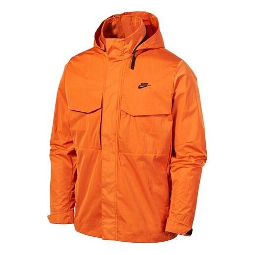 Куртка Nike Premium Essentials M65 Unlined Logo Jacket 'Orange', оранжевый