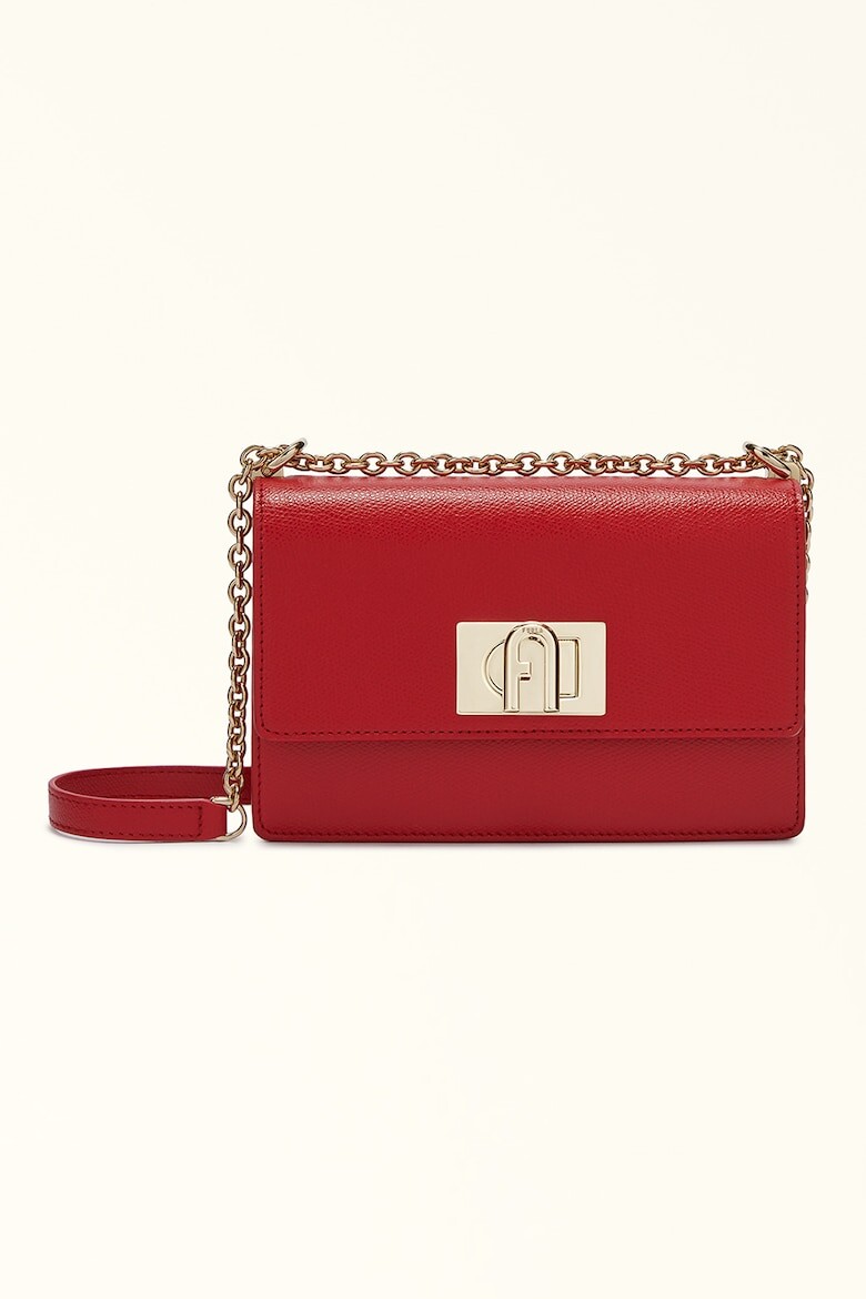 

Кожаная сумка 1927 года Furla, красный