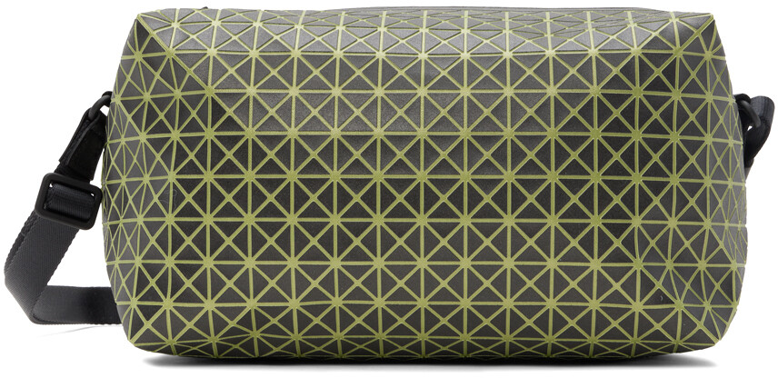 

Зеленая седельная сумка с отражателем Bao Bao Issey Miyake, цвет Black