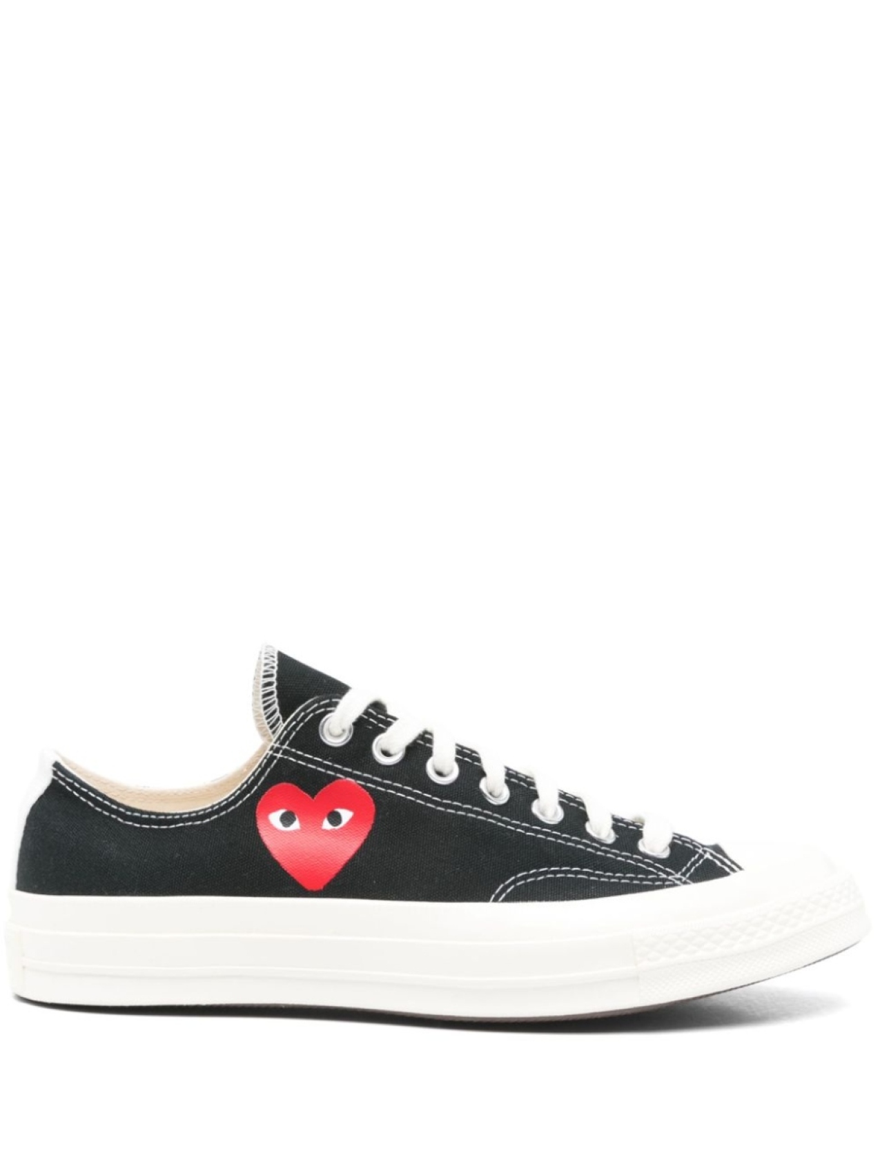 

X Converse Chuck Taylor 70 Маленькие кеды Red Heart Comme Des Garçons Play, черный