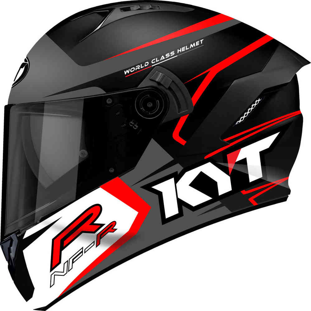 Трековый шлем NF-R KYT, серый мэтт