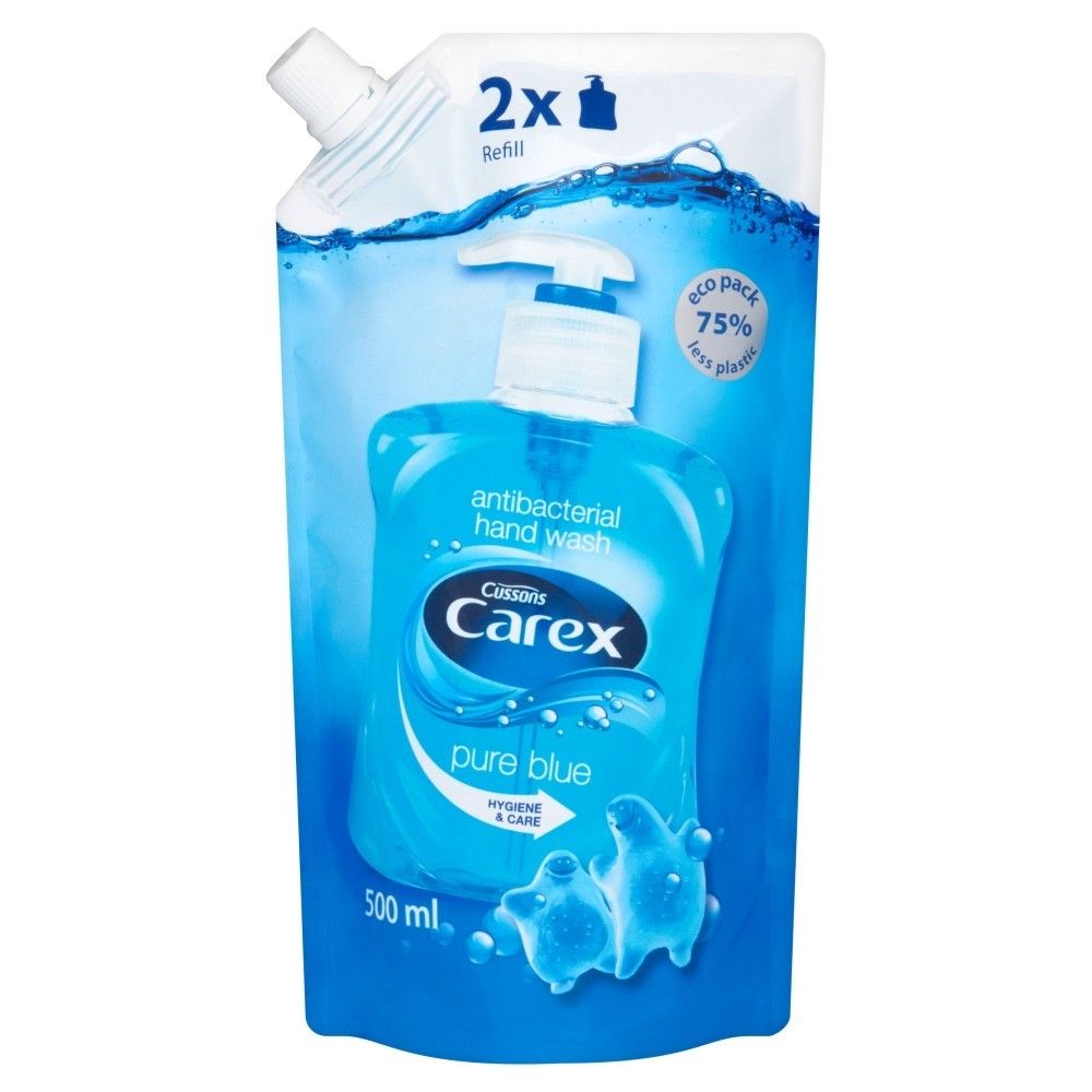 

Carex Pure Blue Мыло для рук, 500 ml