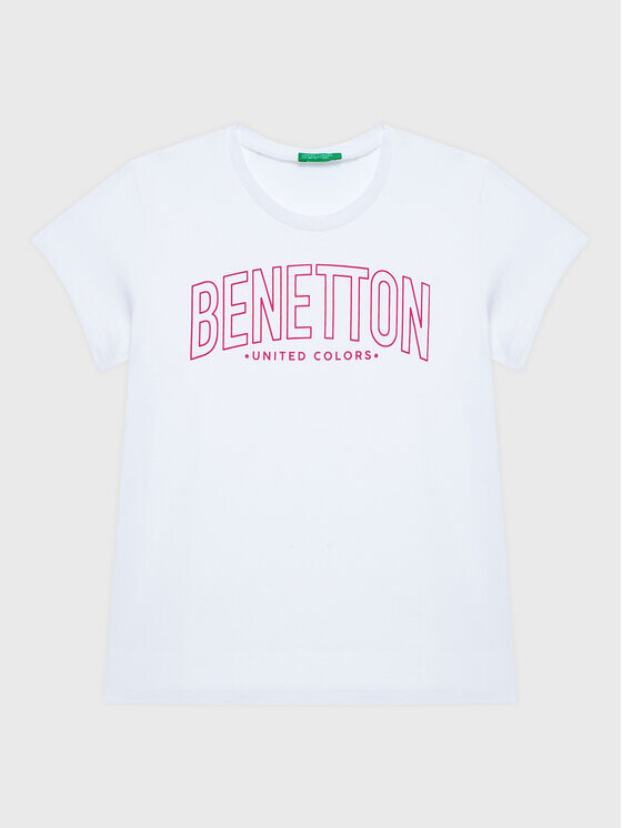 

Футболка стандартного кроя United Colors Of Benetton, белый