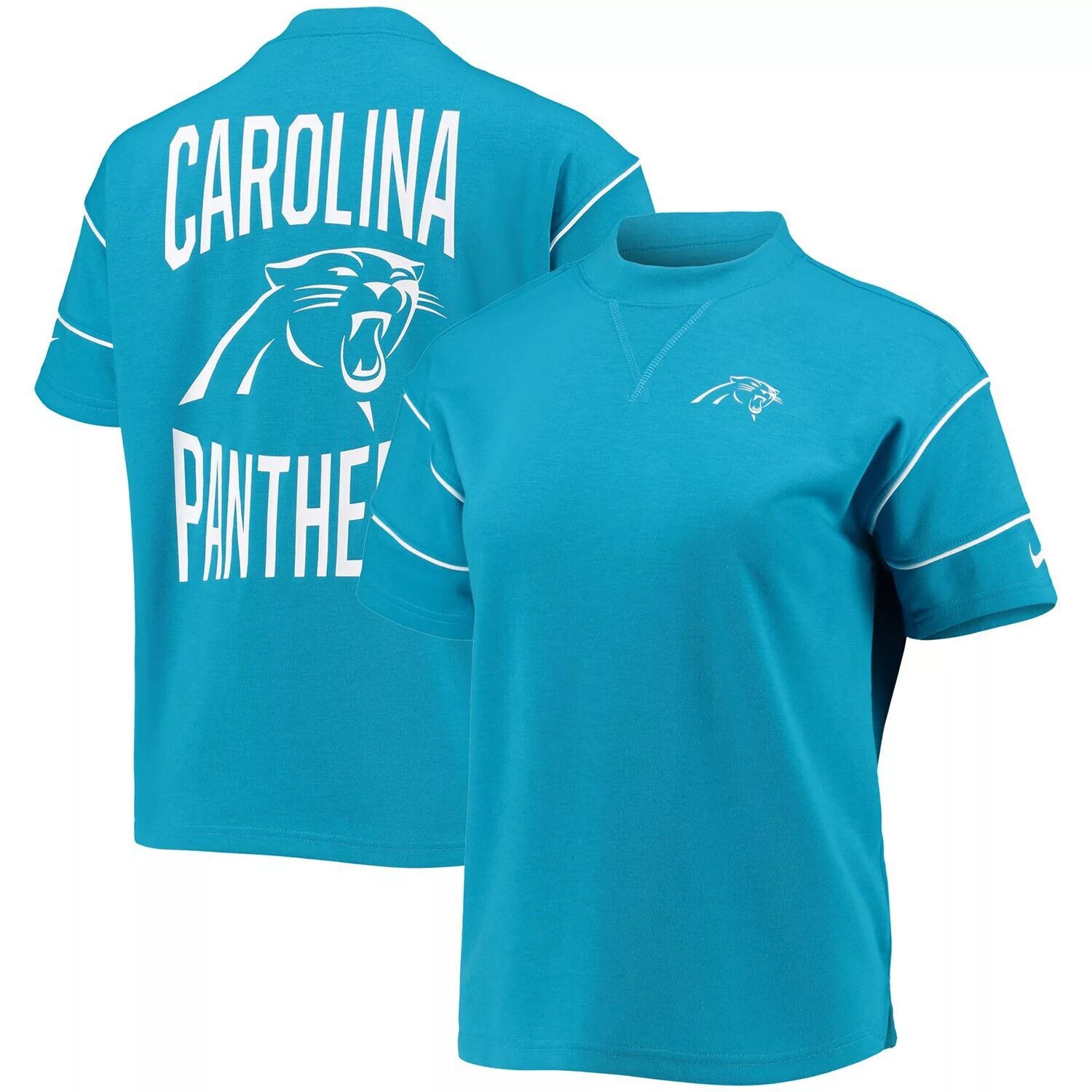 

Женская футболка Nike Blue Carolina Panthers Fashion Performance Nike
