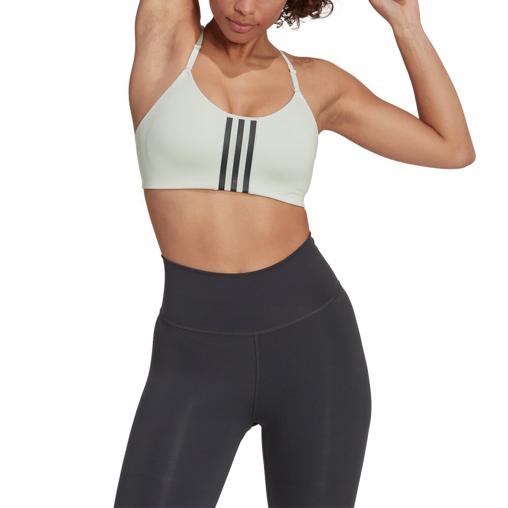 

Спортивный бюстгальтер adidas Aeroimpact Light-Support, зеленый