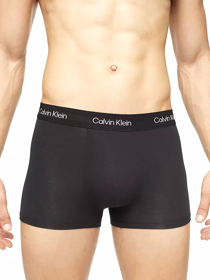 

Ультрамягкий современный багажник Calvin Klein, черный