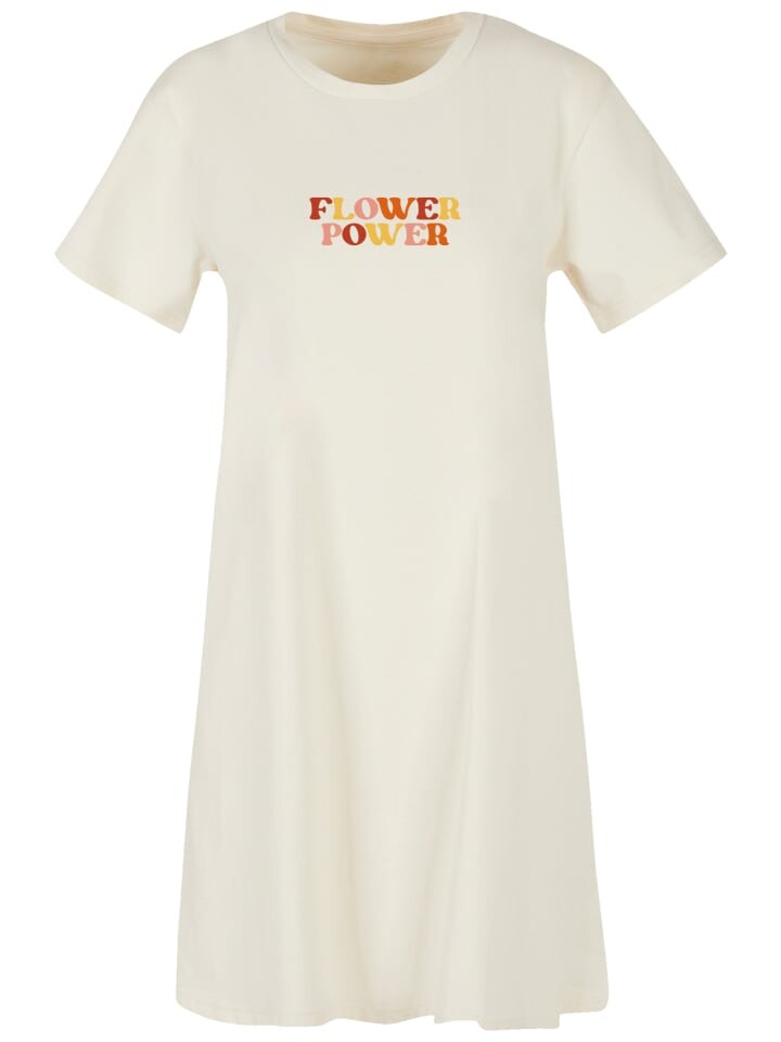 

Короткое платье F4NT4STIC T Shirt Die Biene Maja Blume, цвет whitesand