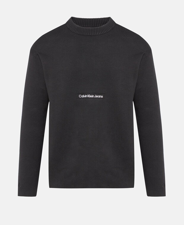 

Джемпер с длинными рукавами Calvin Klein Jeans, черный