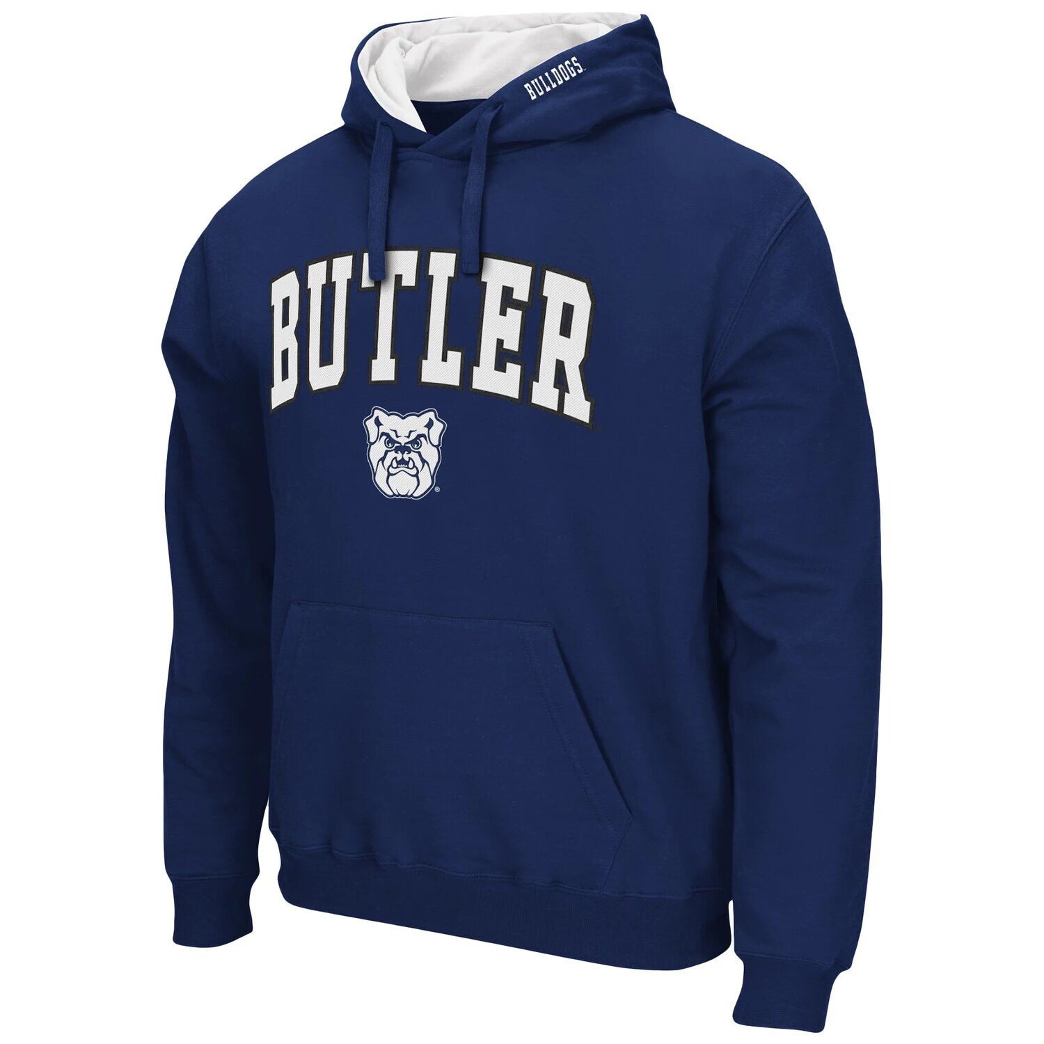 

Мужской темно-синий пуловер с капюшоном Butler Bulldogs Arch и Logo Colosseum