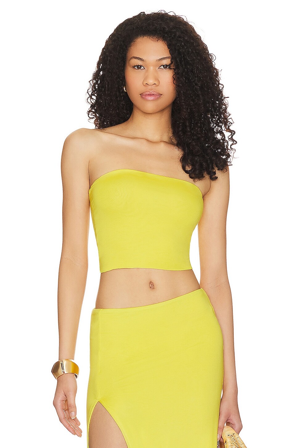 

Топ Indah Minimal Bandeau, цвет Canary