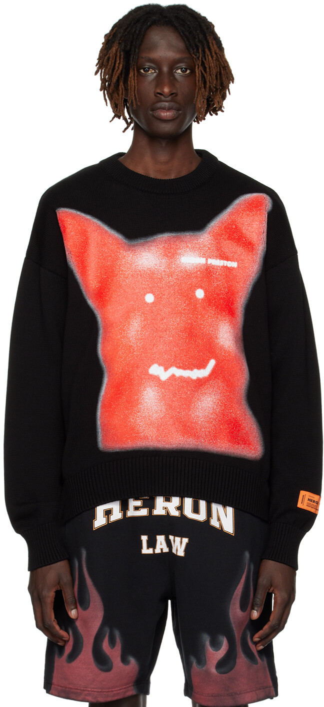 

Черный свитер Beware Of Dog Heron Preston