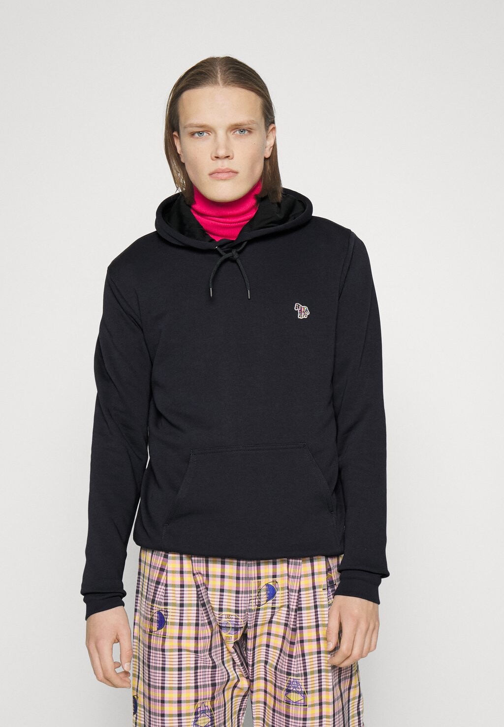 Толстовка FIT HOODY ZEBRA PS Paul Smith, темно-синий