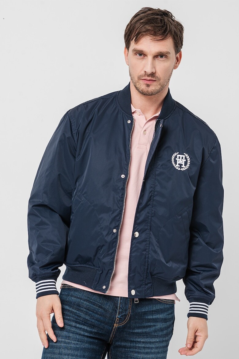 

Двусторонний бомбер Tommy Hilfiger, синий