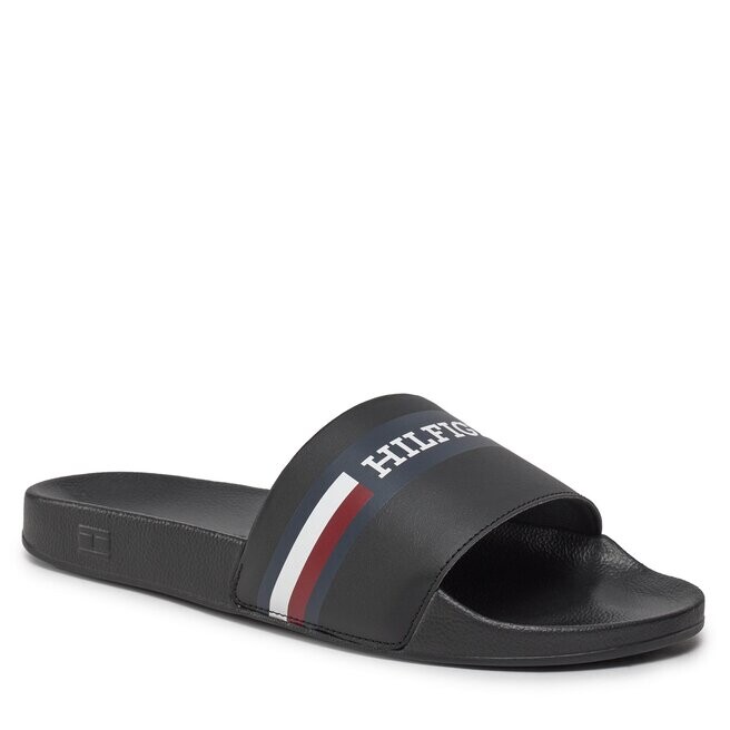 

Шлепанцы Tommy Hilfiger CorporateHilfiger Pool, черный