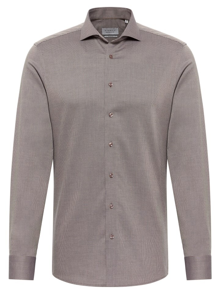 

Рубашка Eterna SLIM FIT, коричневый