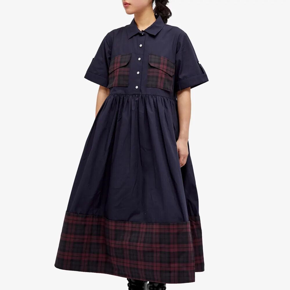 

W'Menswear Женская одежда Платье-туника для рыбалки, синий
