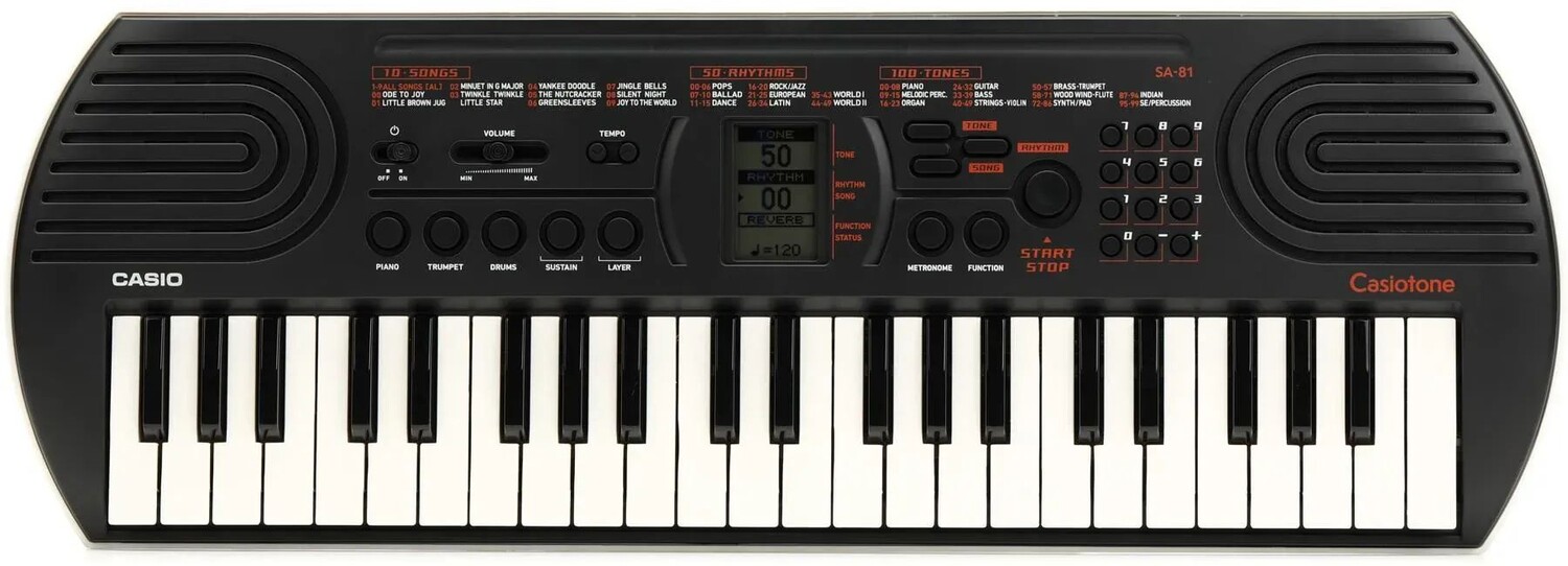 

Портативная клавиатура-аранжировщик Casio SA-81 с 44 клавишами