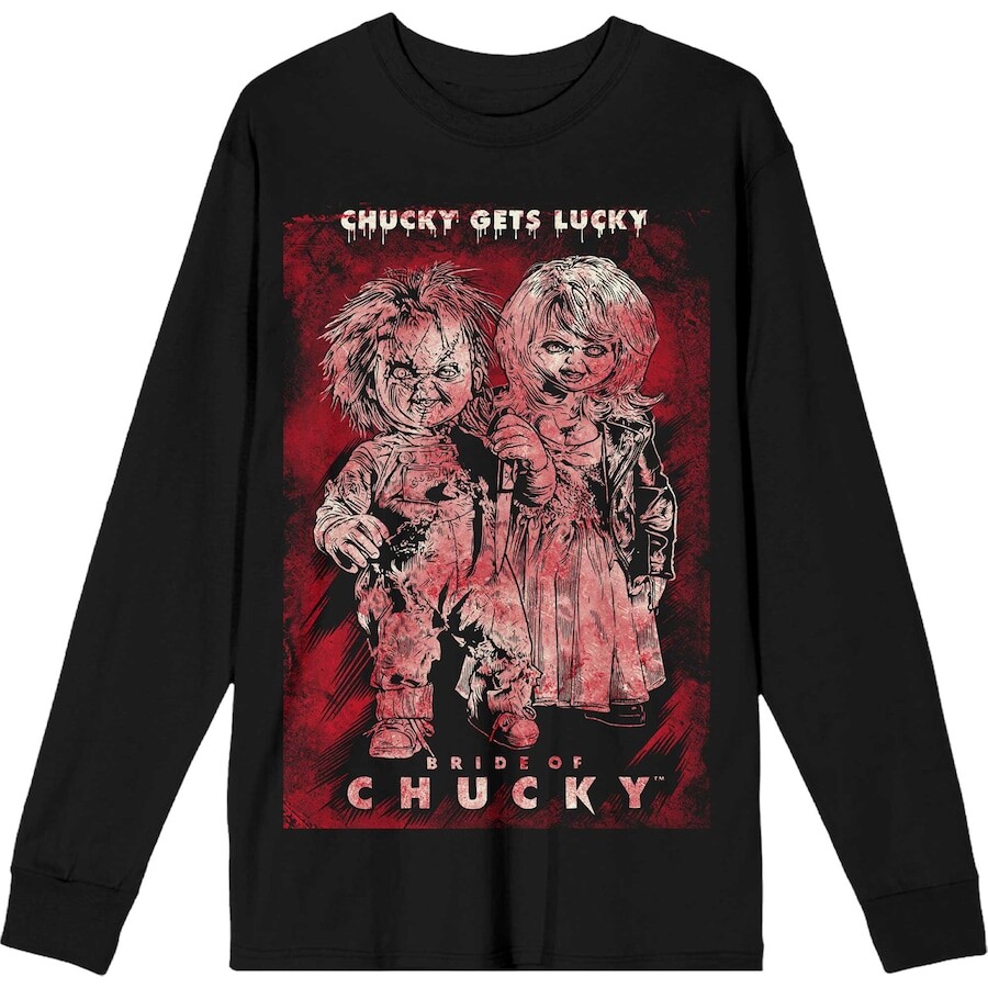 

Футболка с длинным рукавом BIOWORLD Chucky, черный