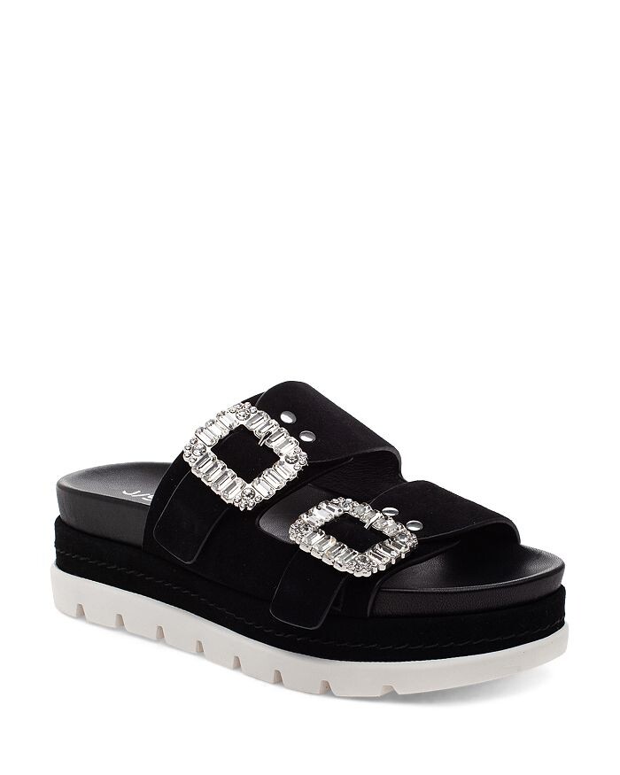 

Женские сандалии Rice Slip On с украшенными пряжками на платформе J/Slides