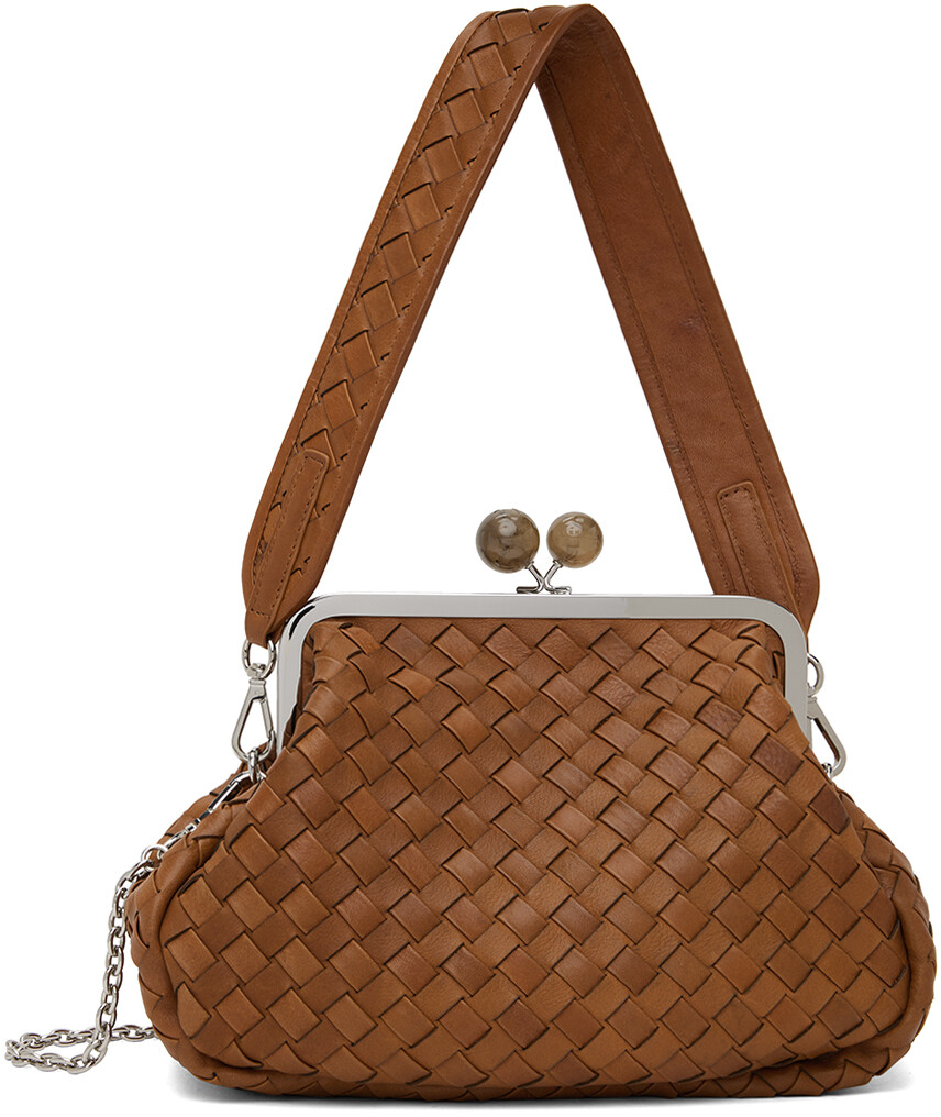 

Коричневая сумка Pancia Weekend Max Mara