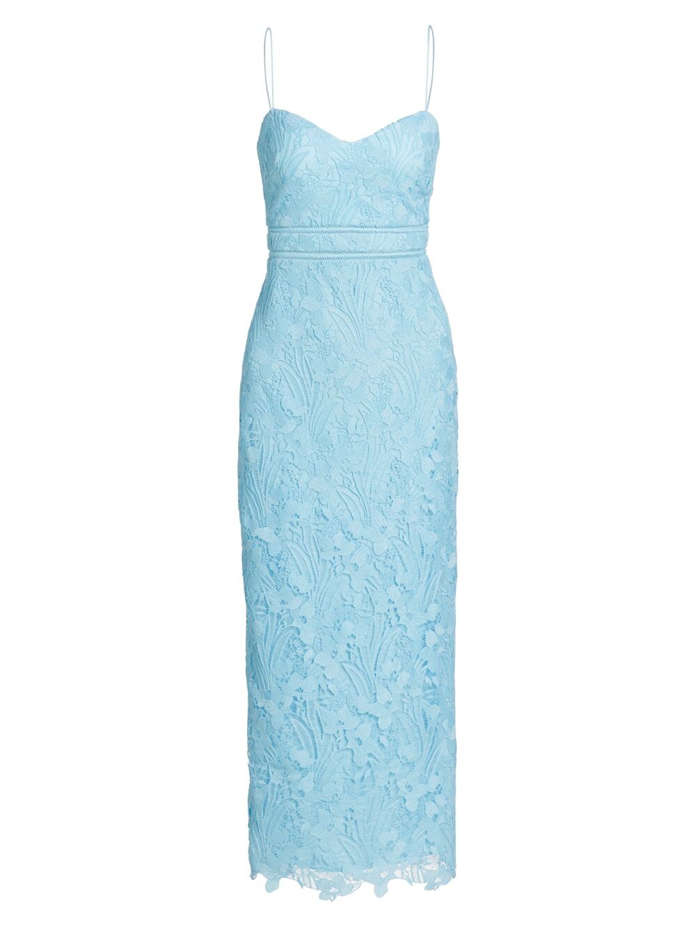 

Кружевное платье миди Luella ML Monique Lhuillier