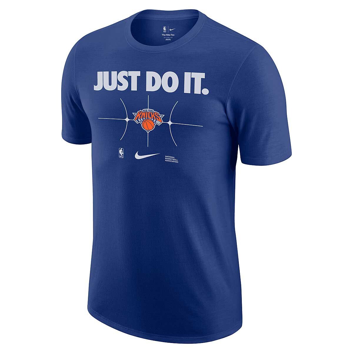 

Футболка NBA NEW YORK KNICKS ESSENTIAL JUST DO IT T-SHIRT Nike, цвет Blau