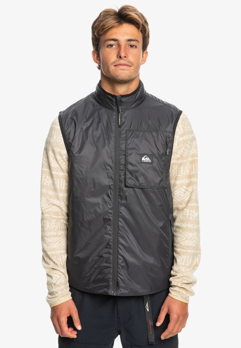 

Жилет Quiksilver UNDER STORY, цвет light grey