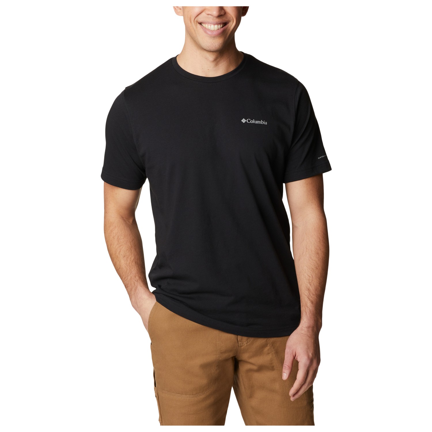 Функциональная рубашка Columbia Thistletown Hills Short Sleeve, черный