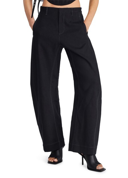 

Брюки с арочными панелями Dion Lee, черный