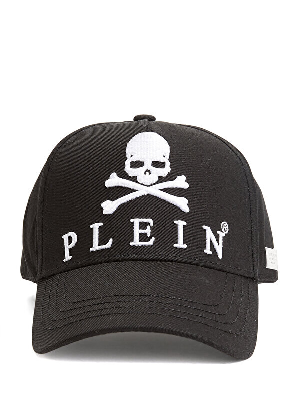 

Мужская шляпа с черным логотипом Philipp Plein