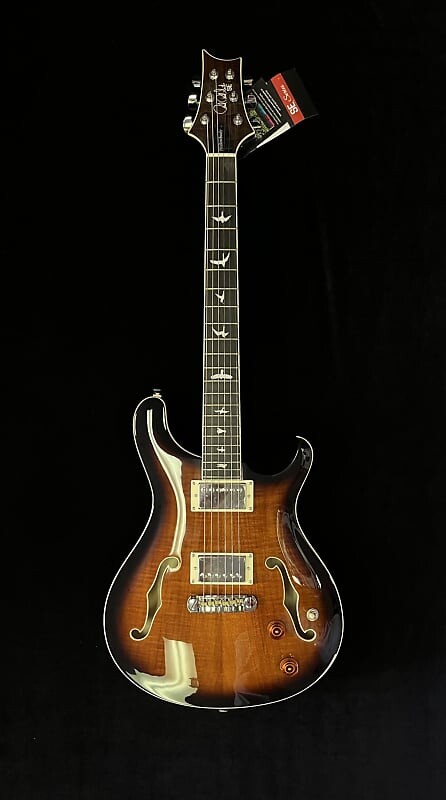 

Электрогитара Brand new PRS SE Hollowbody II Black Gold Burst Hard Case