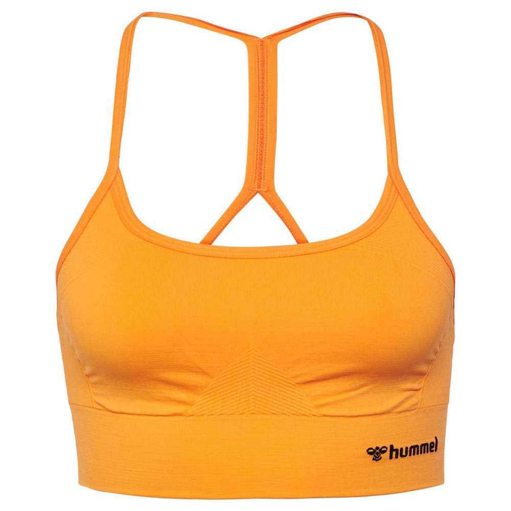 

Спортивный топ Hummel Tiffy Seamless, оранжевый