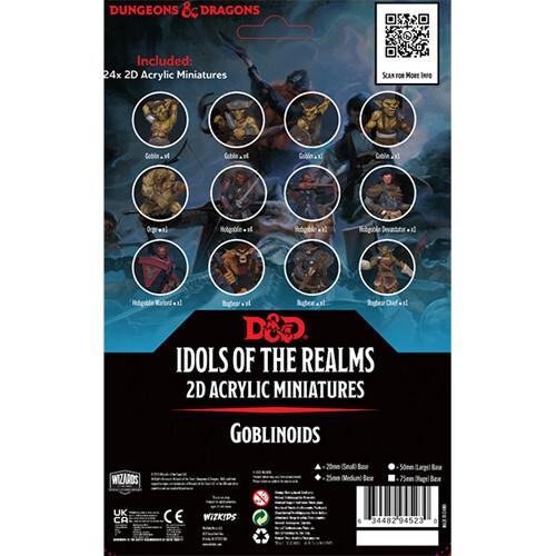 

Ролевая игра WizKids/NECA D&D Acrylic 2D Minis: Goblinoids