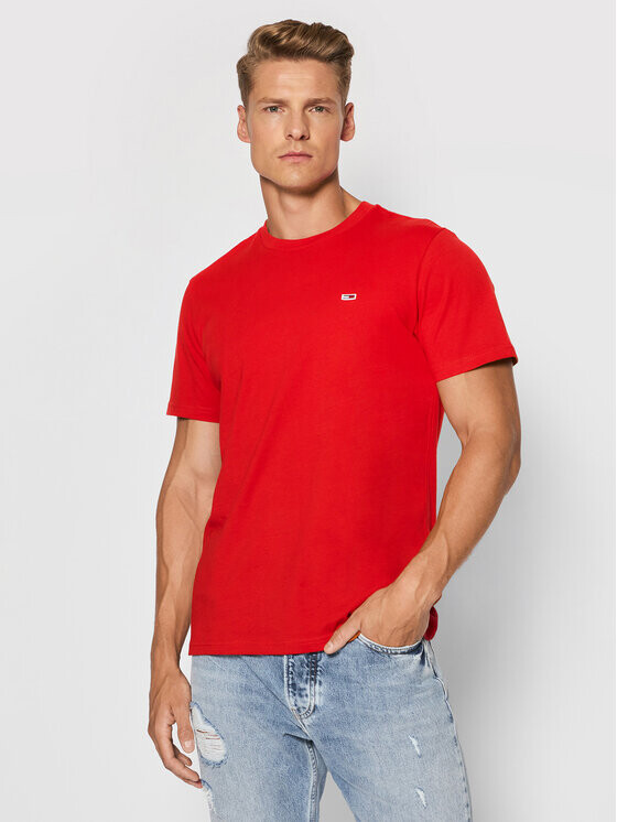 

Футболка стандартного кроя Tommy Jeans, красный