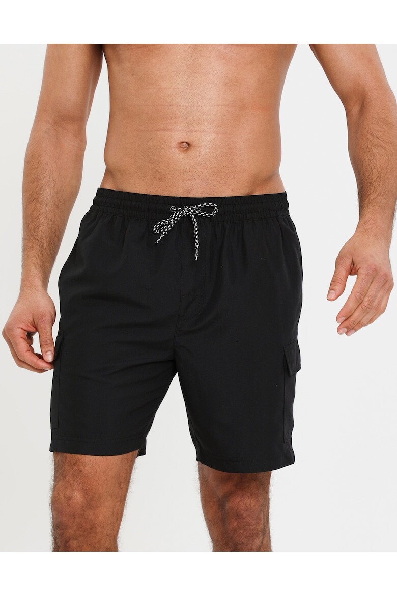 

Шорты для плавания Saxon Cargo Threadbare, черный