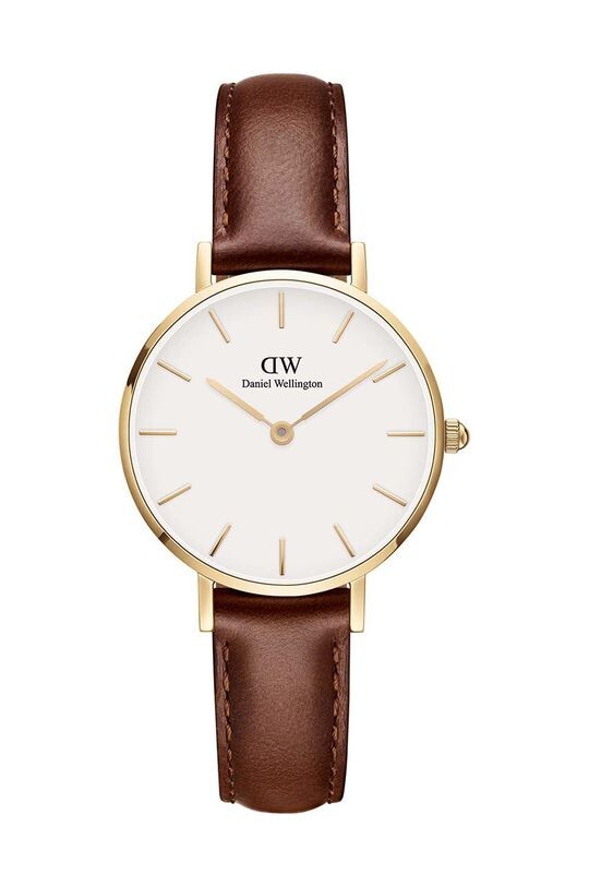 

Дэниел Веллингтон смотрит Petite 28 St Mawes Daniel Wellington, золотой